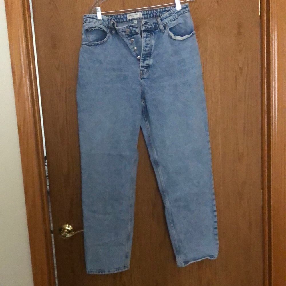 abercrombie curve love dad jeans